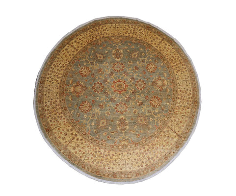 Ziegler Carpet rundt  - 307 x 305 cm - brun