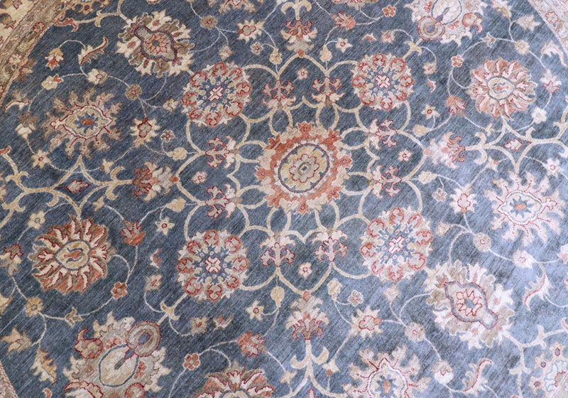 Ziegler Carpet rundt  - 310 x 299 cm - grøn