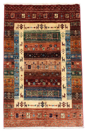 Ziegler Carpet - 130 x 82 cm - lysrød
