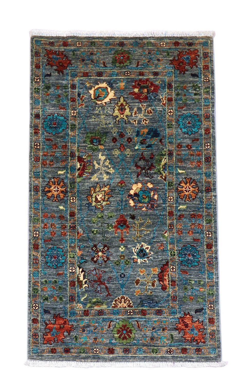 Ziegler Carpet - 132 x 81 cm - havblå