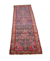 Løber Persisk tæppe - Nomadisk - 336 x 110 cm - blå