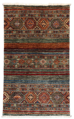 Ziegler Carpet - 130 x 82 cm - mørkerød