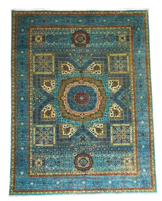 Ziegler Carpet - 368 x 271 cm - turkis