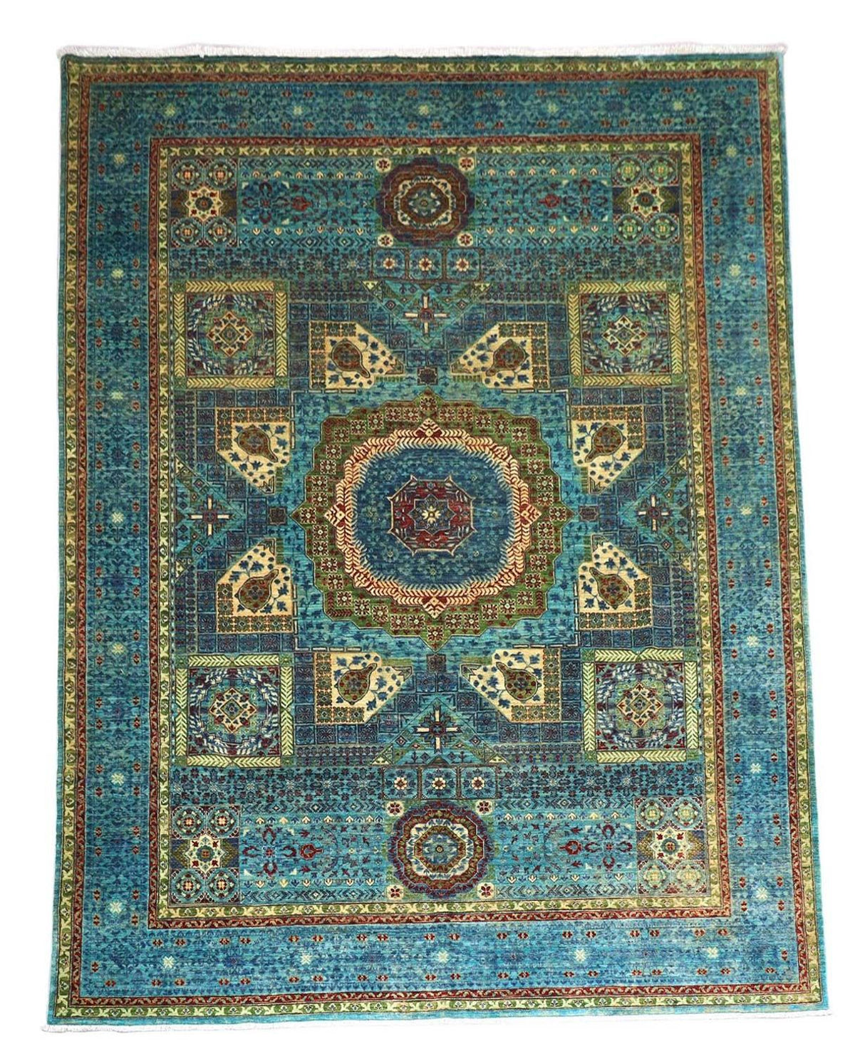 Ziegler Carpet - 368 x 271 cm - turkis