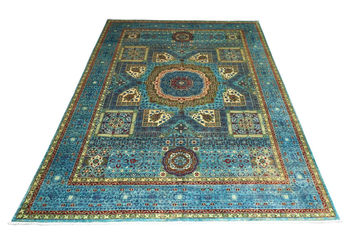 Ziegler Carpet - 368 x 271 cm - turkis