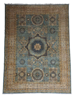 Ziegler Carpet - 427 x 313 cm - blå