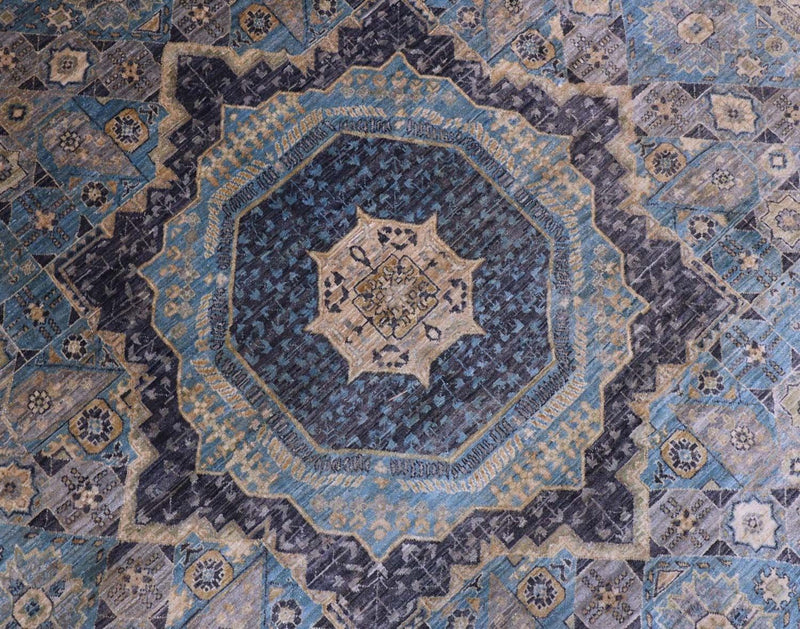Ziegler Carpet - 427 x 313 cm - blå