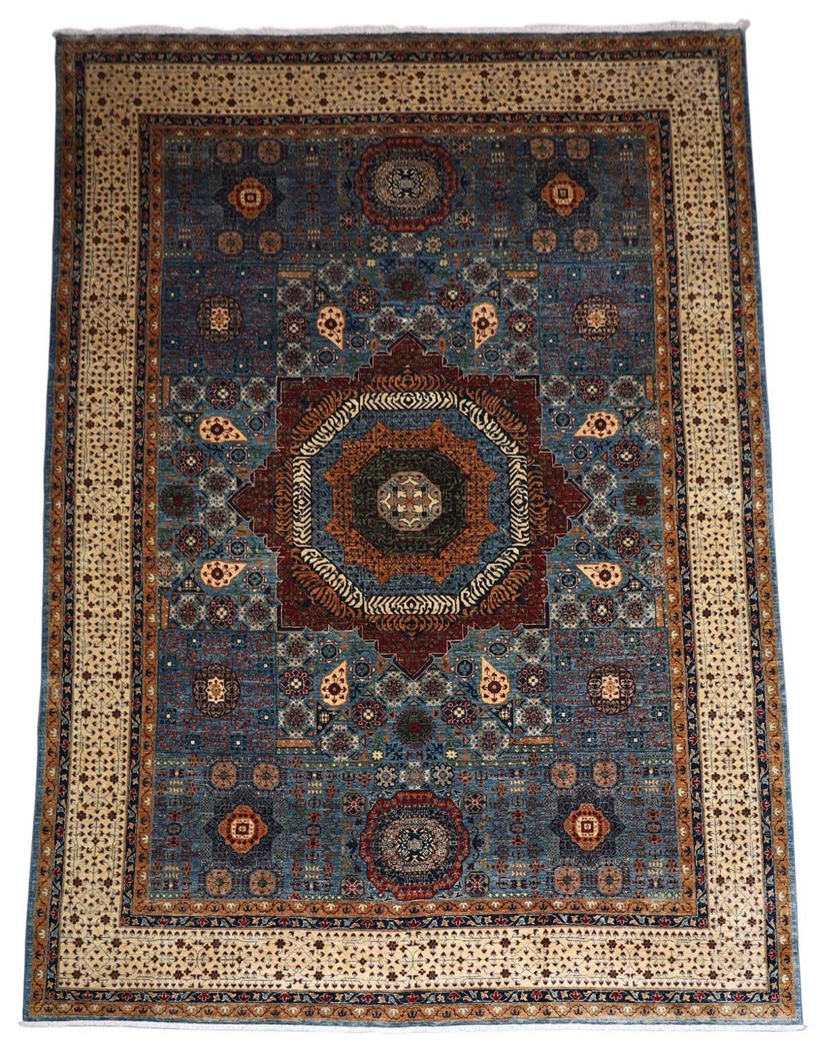 Ziegler Carpet - 423 x 309 cm - mørkeblå