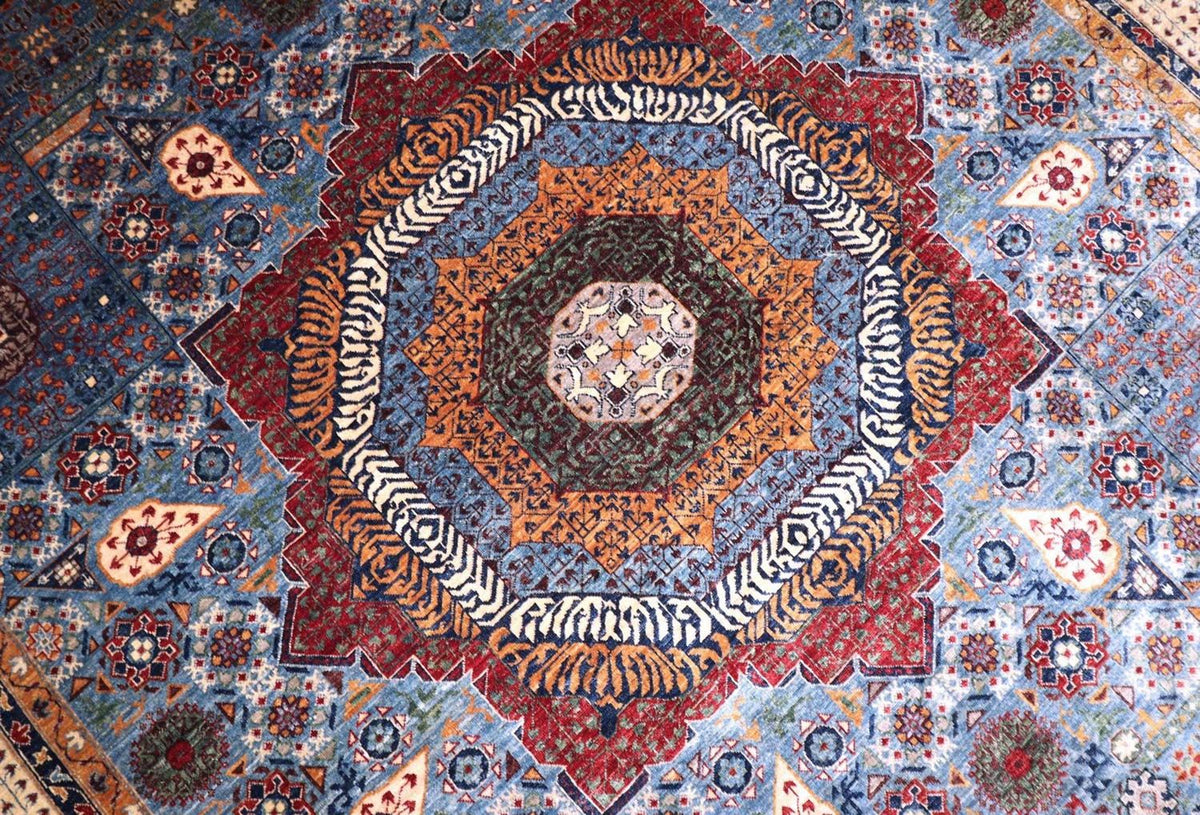 Ziegler Carpet - 423 x 309 cm - mørkeblå