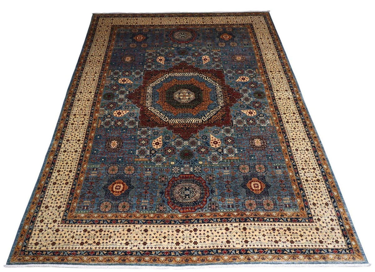 Ziegler Carpet - 423 x 309 cm - mørkeblå