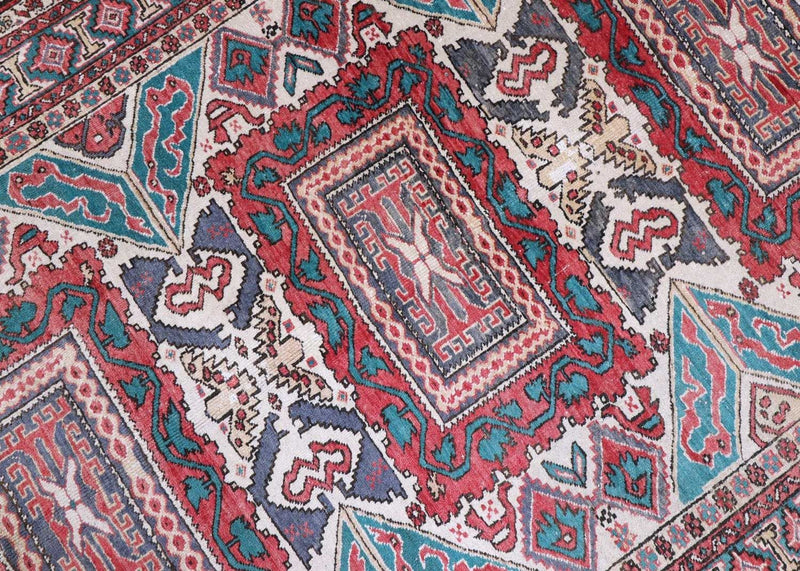 Afghansk tæppe - Bukhara - 206 x 136 cm - beige