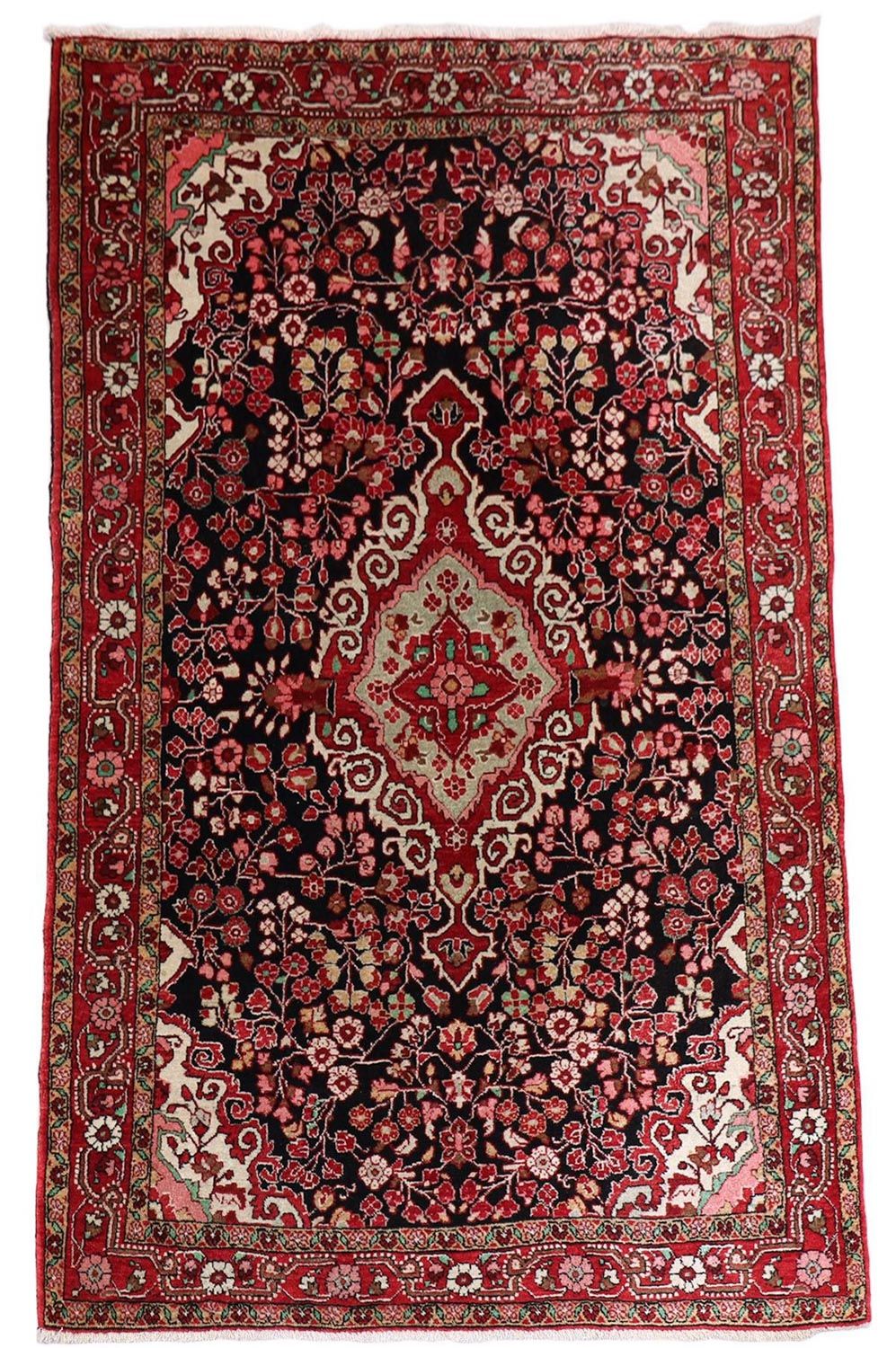 Persisk tæppe - Classic - 214 x 134 cm - mørkeblå