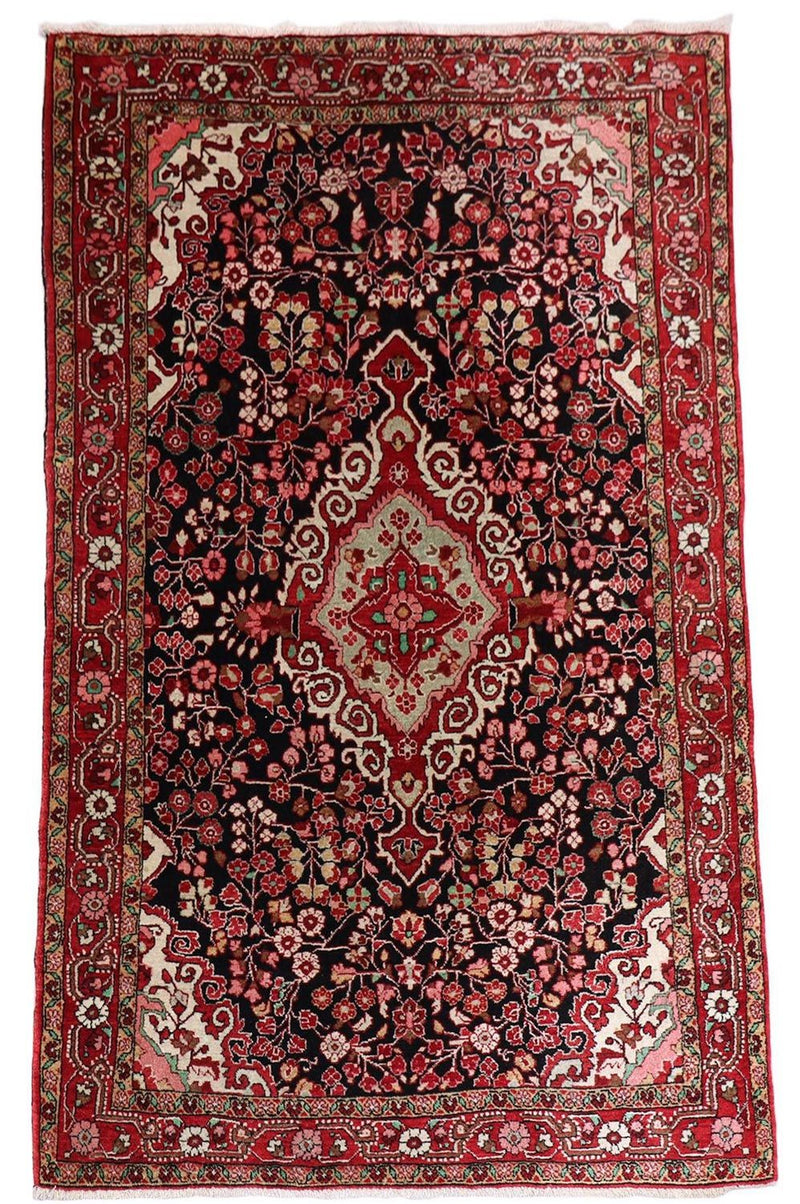 Persisk tæppe - Classic - 214 x 134 cm - mørkeblå