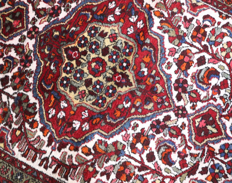 Persisk tæppe - Nomadisk - 146 x 100 cm - beige