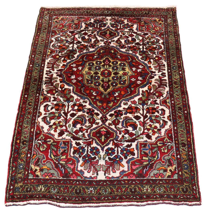 Persisk tæppe - Nomadisk - 146 x 100 cm - beige