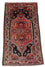 Persisk tæppe - Nomadisk - 206 x 116 cm - mørkeblå