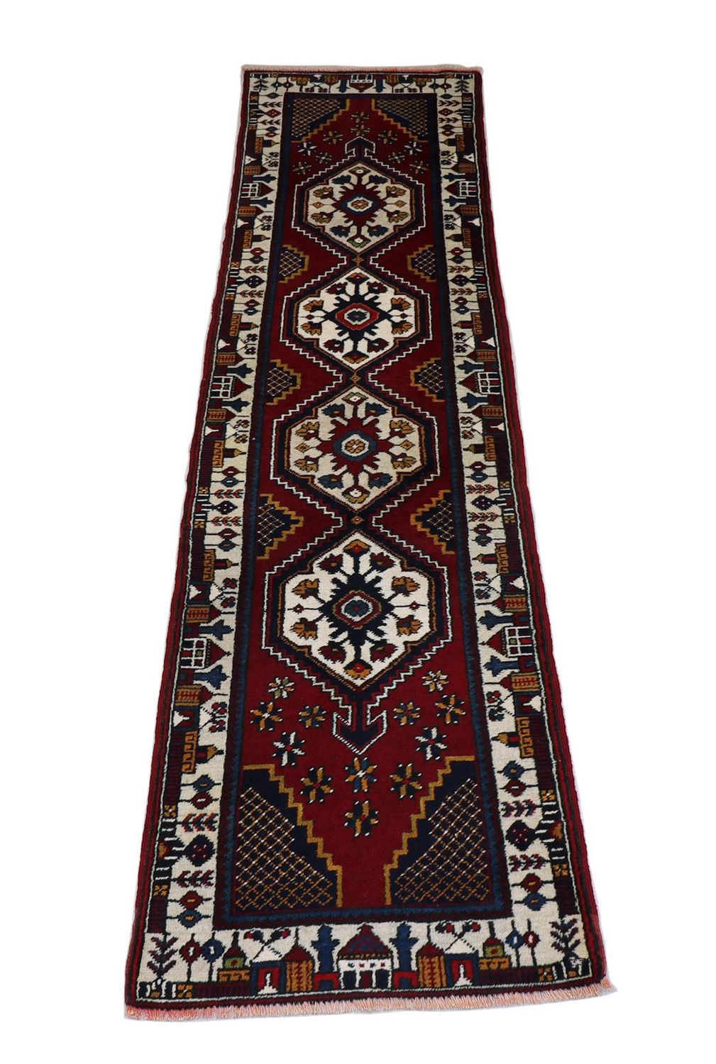 Turkaman-tæppe 290x71cm - Orientalsk tæppe