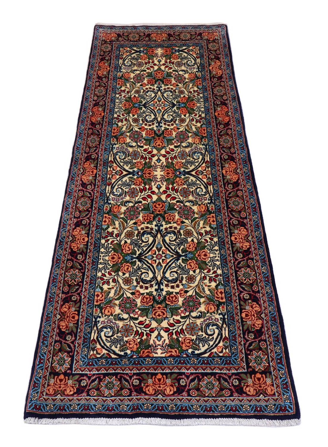 Løber Persisk tæppe - Bijar - 203 x 77 cm - beige