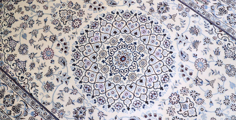 Persisk tæppe - Nain - 307 x 200 cm - beige