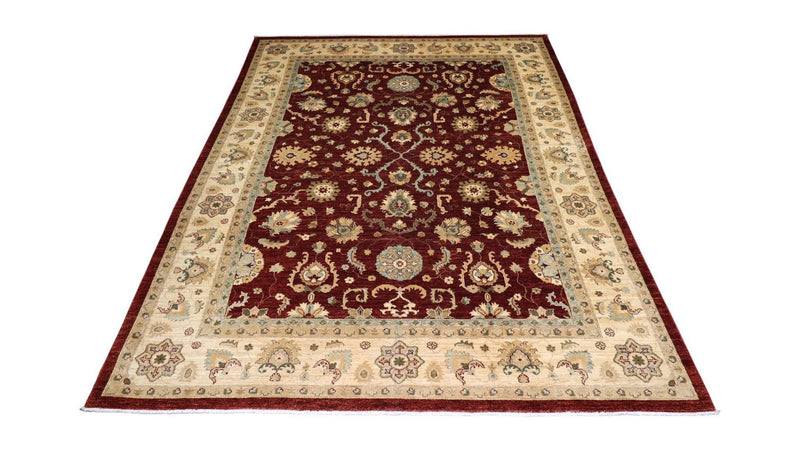 Ziegler Carpet - 357 x 276 cm - mørkerød