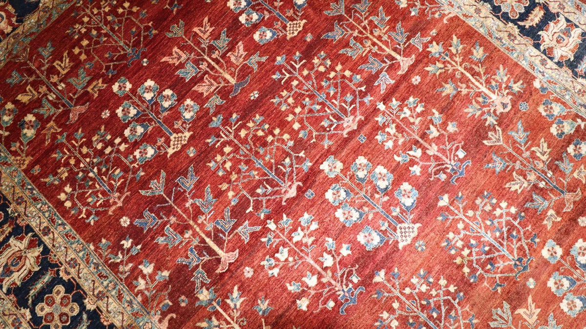 Ziegler Carpet - 376 x 296 cm - rød