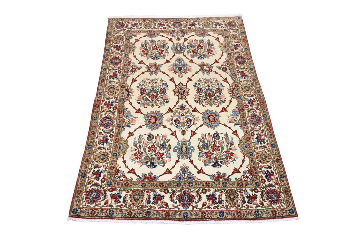Qom Tæppe 204x135cm - Persisk tæppe