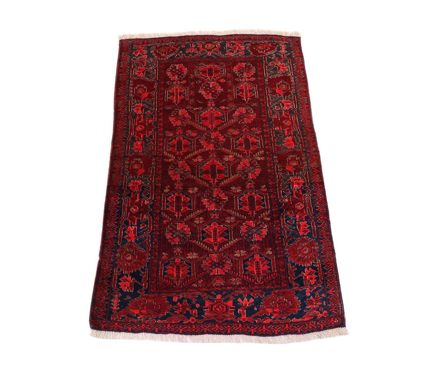 Afghansk tæppe 119x76cm - Orientalsk tæppe
