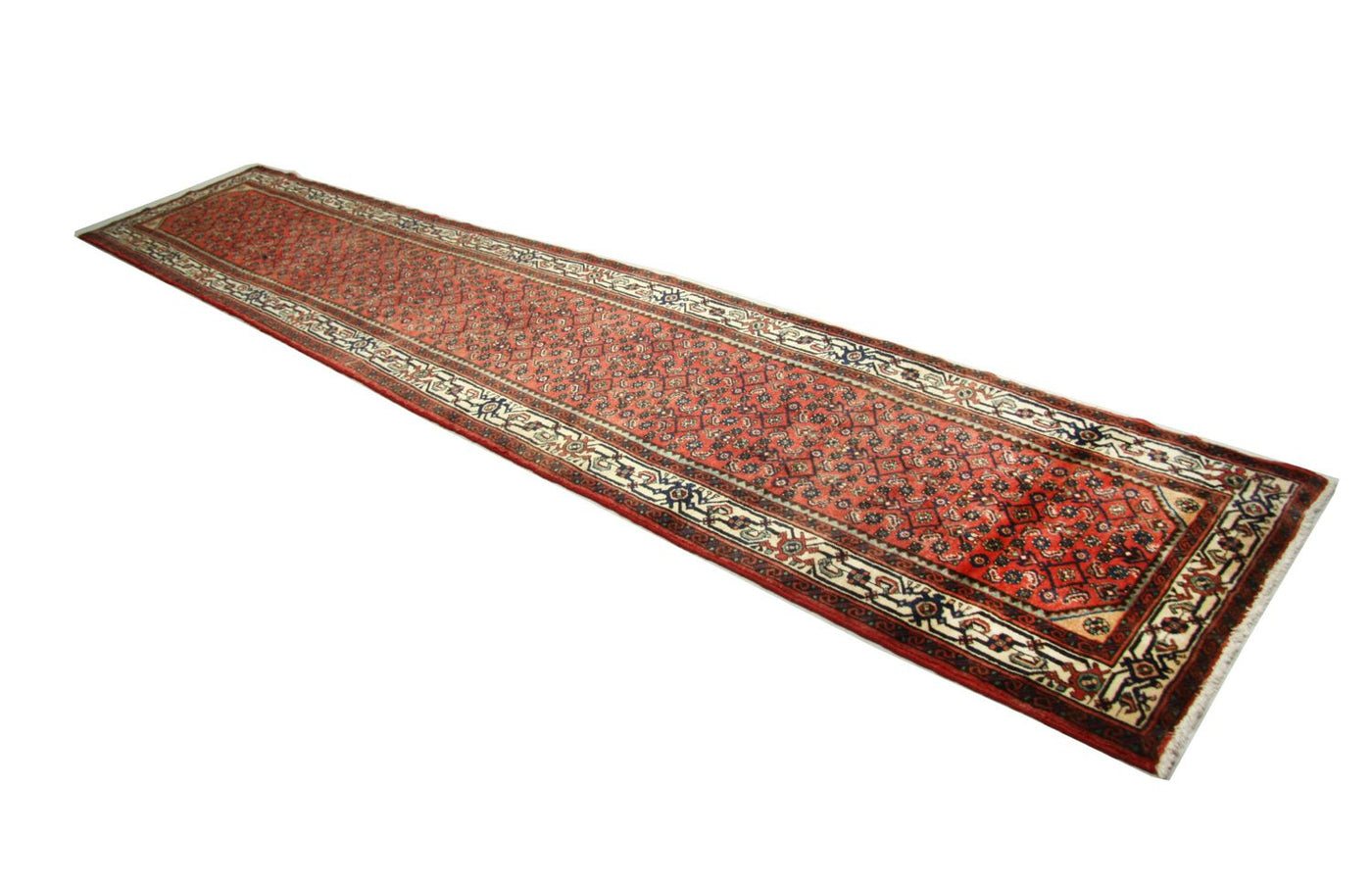Hamadan Tæppe 404x81cm - Persisk tæppe