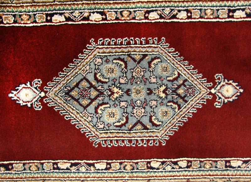 Løber Persisk tæppe - Bijar - 245 x 75 cm - rød