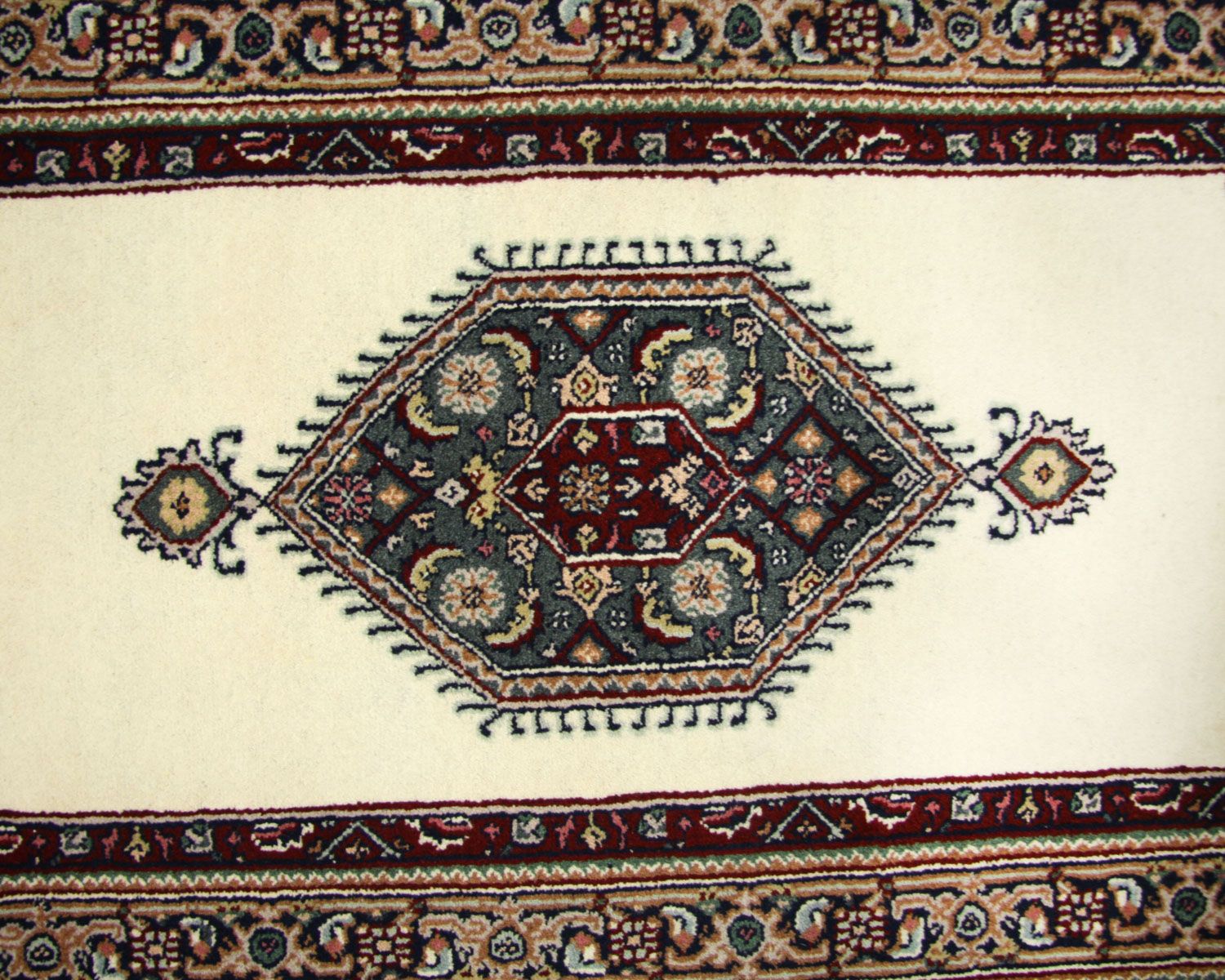 Løber Persisk tæppe - Bijar - 263 x 77 cm - beige