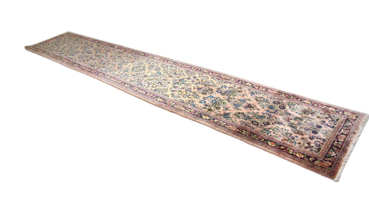 Løber Persisk tæppe - Classic - 423 x 75 cm - flerfarvet