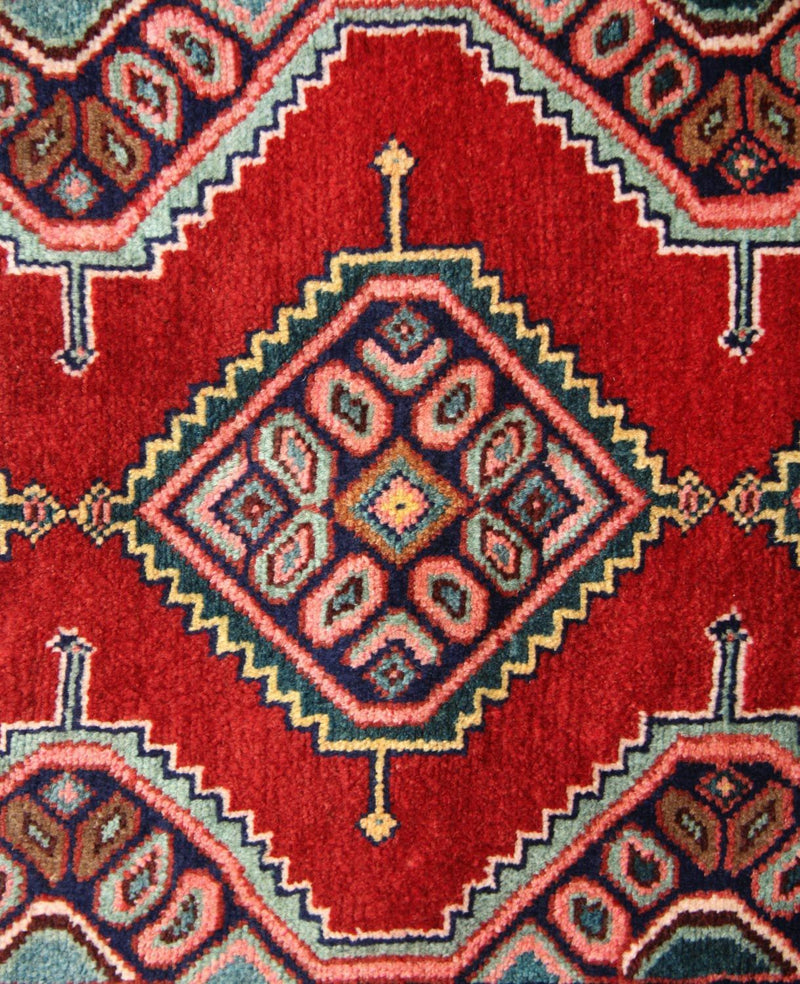 Løber Persisk tæppe - Nomadisk - 295 x 76 cm - rød