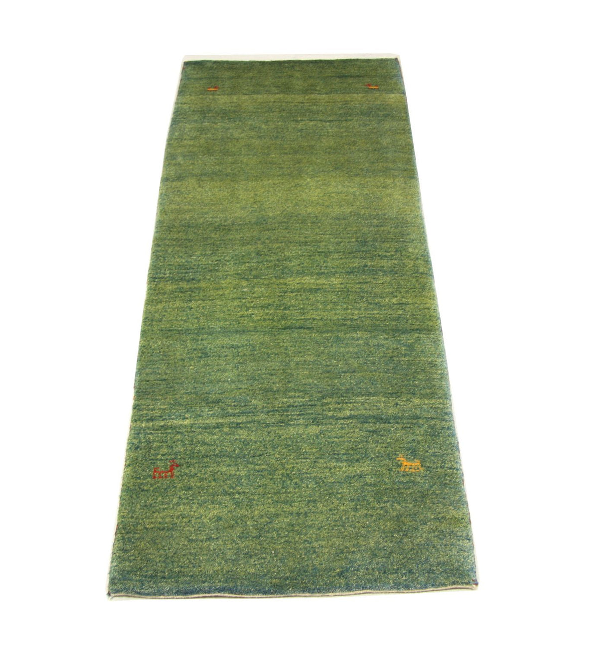 Løber Gabbeh-tæppe - Persisk - 233 x 84 cm - grøn