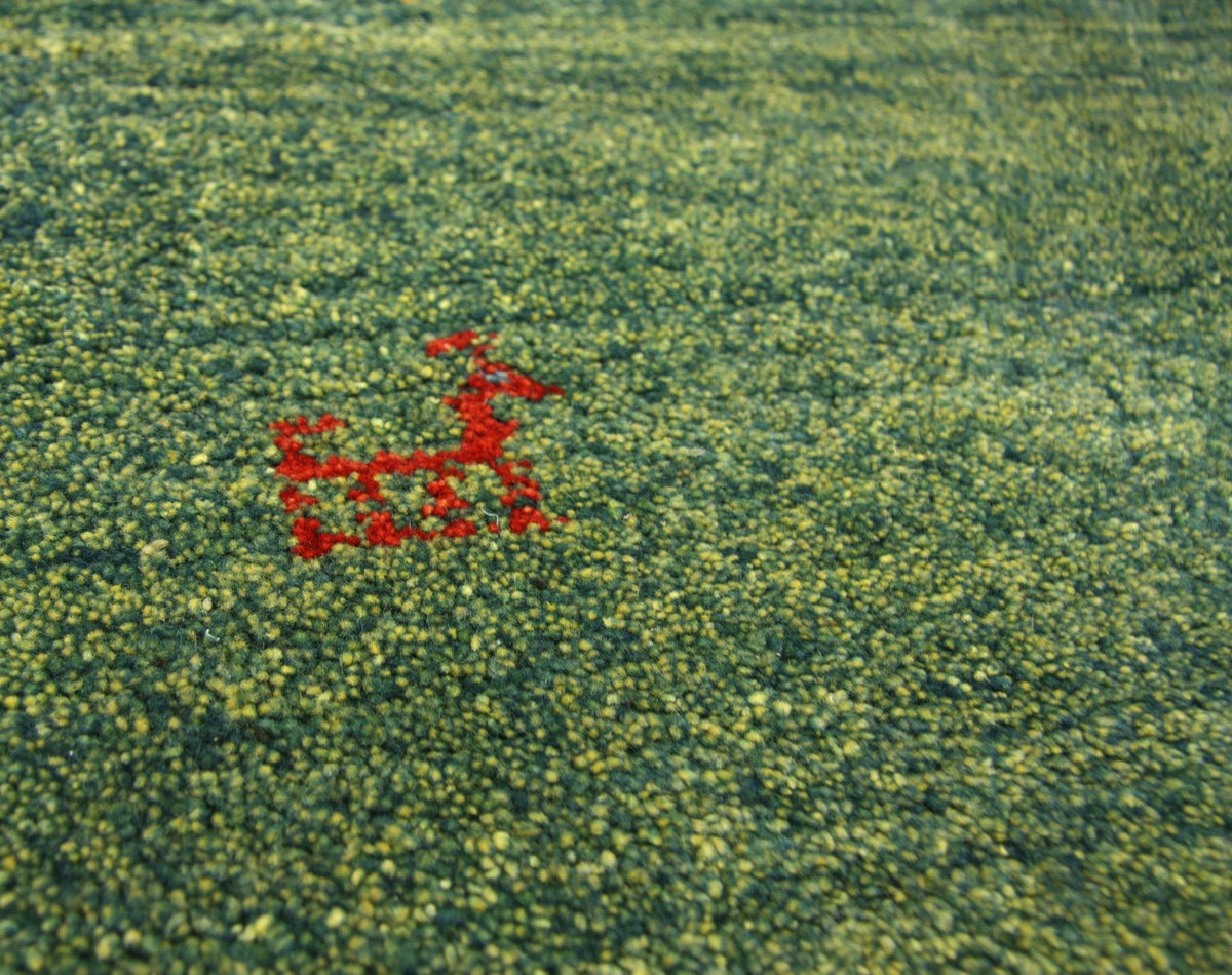 Løber Gabbeh-tæppe - Persisk - 233 x 84 cm - grøn
