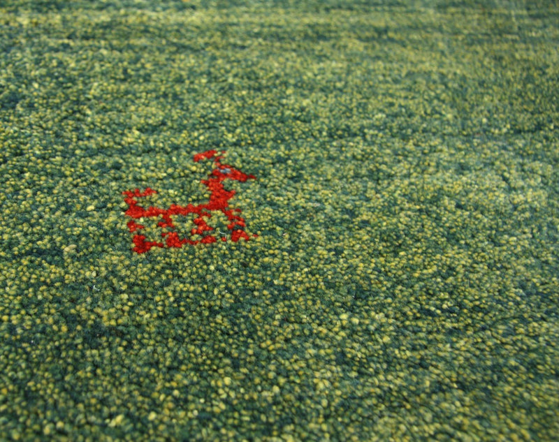 Løber Gabbeh-tæppe - Persisk - 233 x 84 cm - grøn