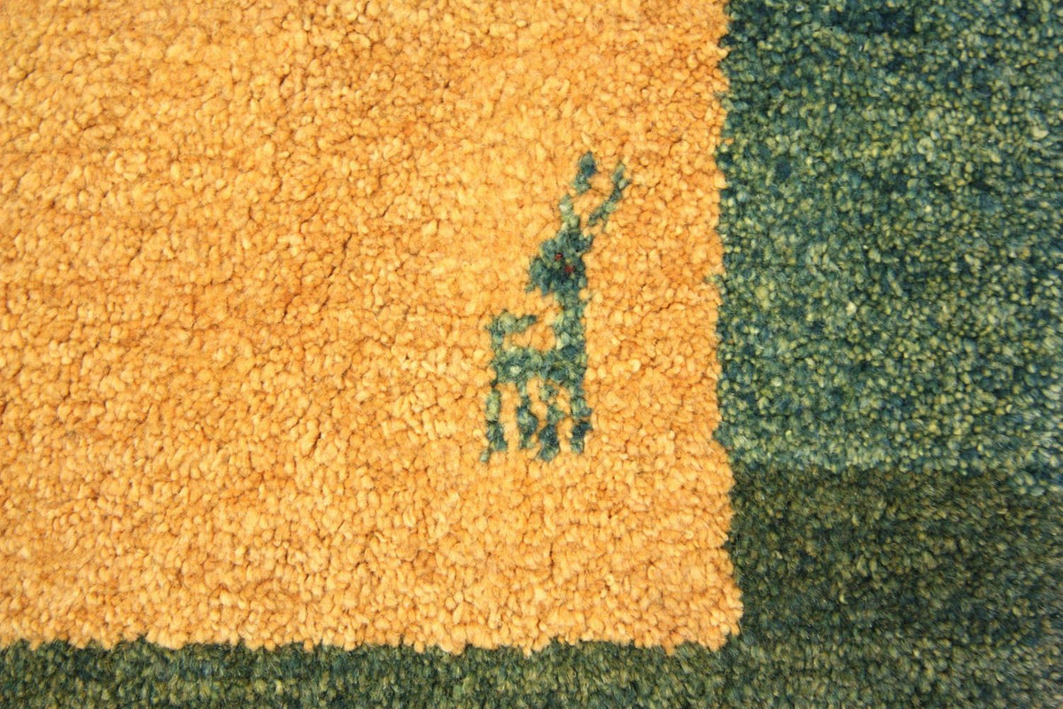 Løber Gabbeh-tæppe - Persisk - 285 x 86 cm - orange