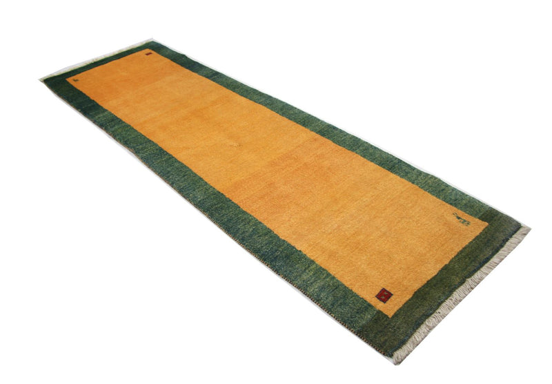 Løber Gabbeh-tæppe - Persisk - 285 x 86 cm - orange