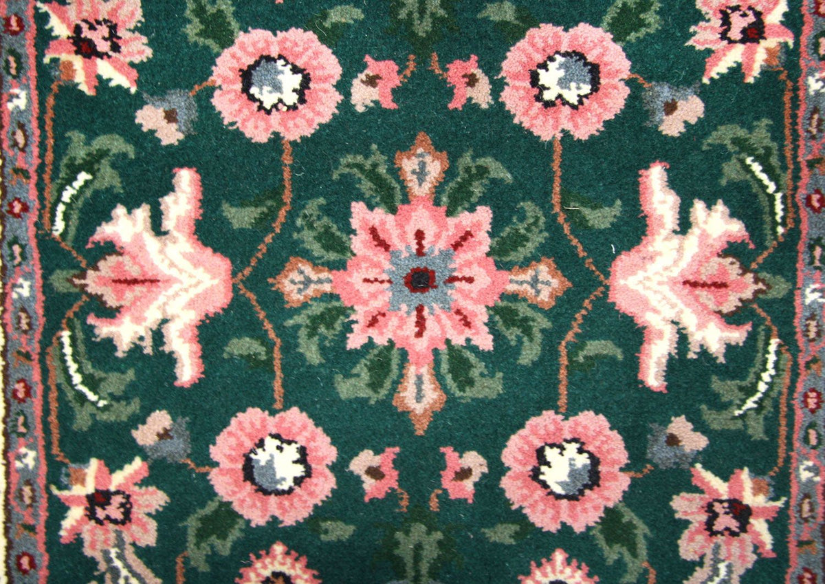 Løber Persisk tæppe - Bijar - 303 x 78 cm - blå