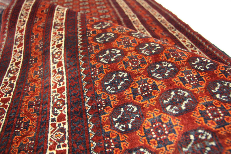 Løber Afghansk tæppe - Bukhara - 290 x 89 cm - rød