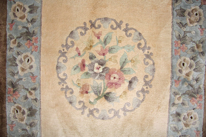 Løber Silketæppe - China Silk - 337 x 70 cm - flerfarvet