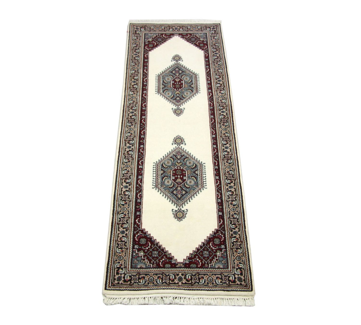 Løber Orientalsk tæppe - 247 x 76 cm - beige