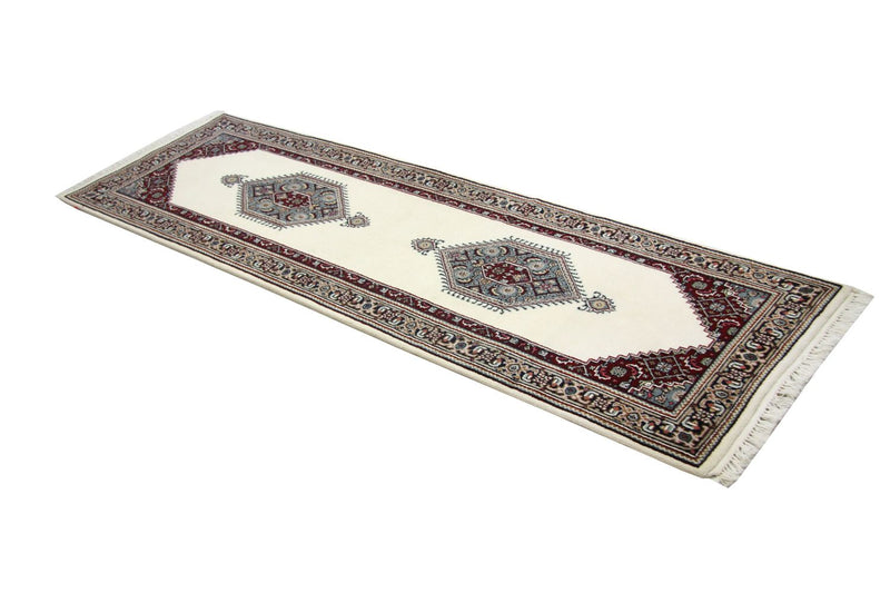 Løber Orientalsk tæppe - 247 x 76 cm - beige