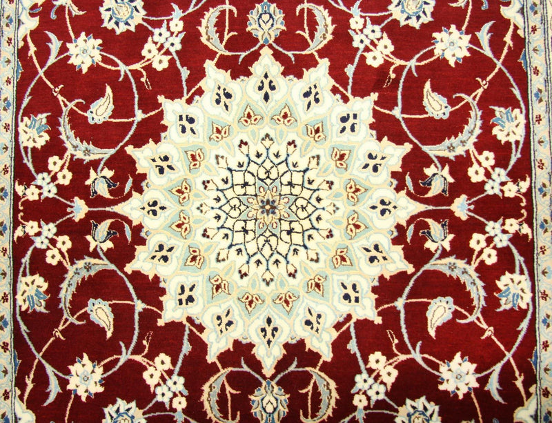 Persisk tæppe - Nain - Premium - 192 x 125 cm - rød