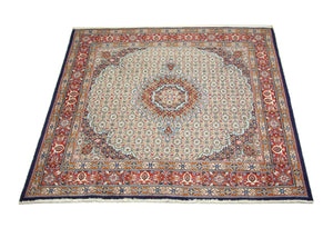 Persisk tæppe - Classic firkantet  - 195 x 195 cm - beige