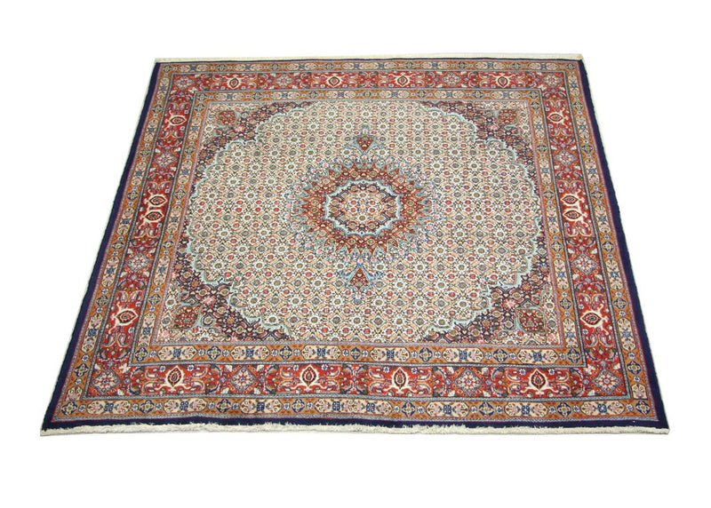 Persisk tæppe - Classic firkantet  - 195 x 195 cm - beige