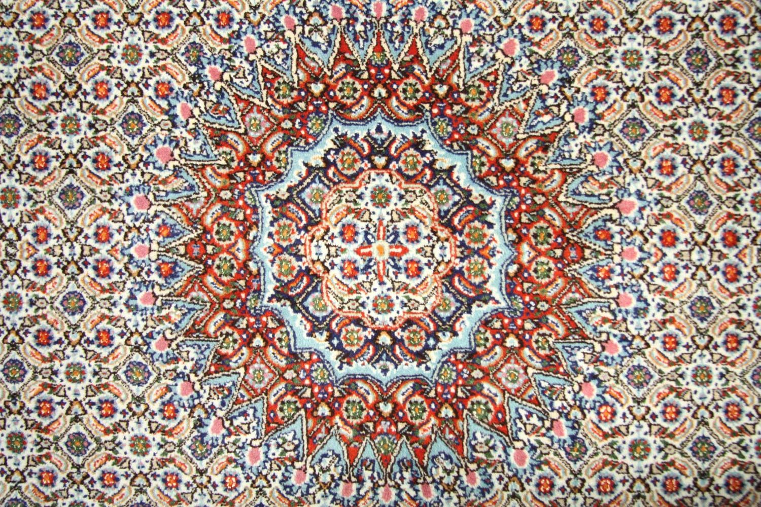 Persisk tæppe - Classic firkantet  - 195 x 195 cm - beige