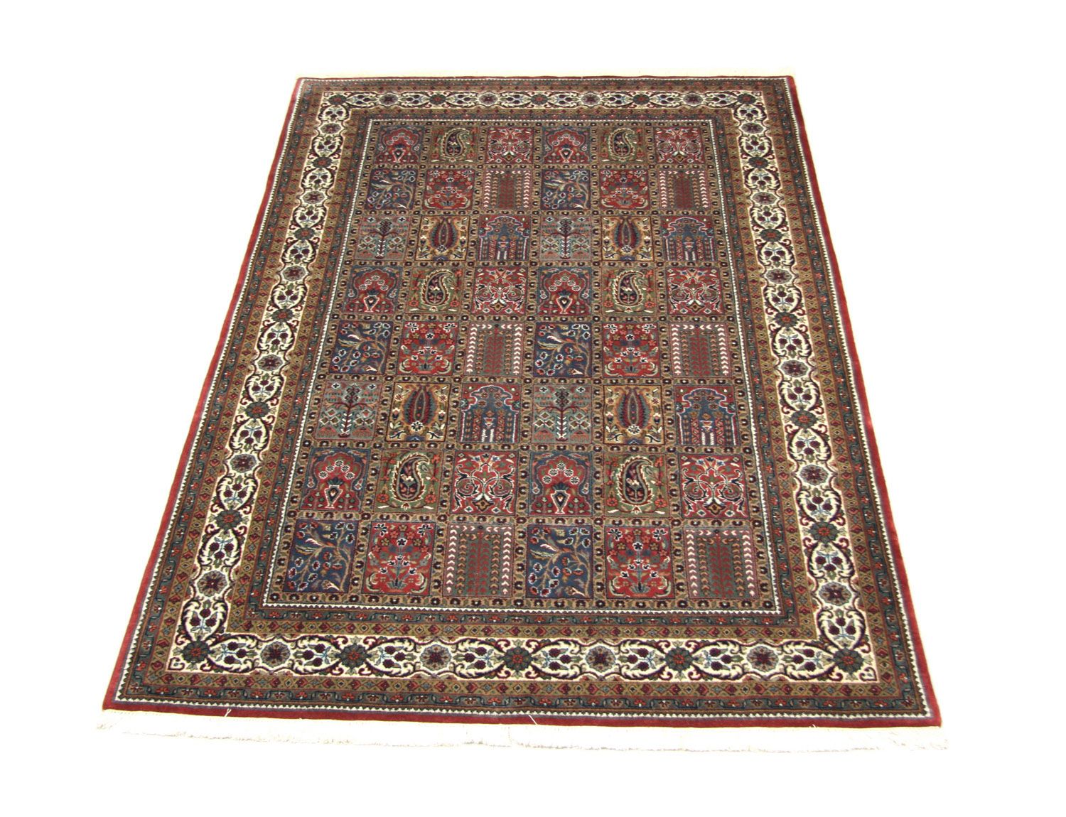 Persisk tæppe - Nomadisk - 241 x 168 cm - blå