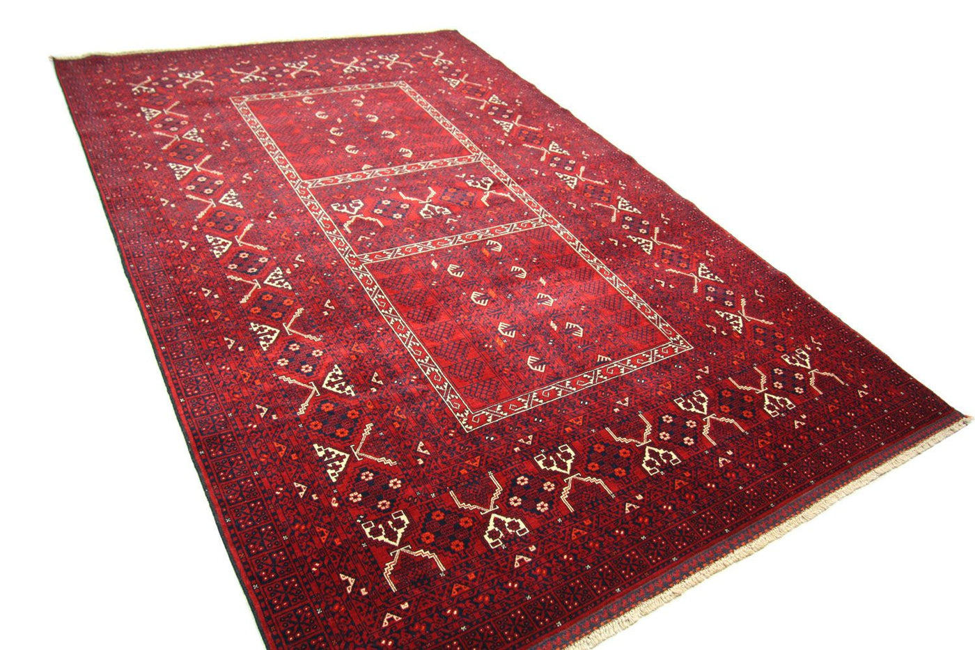Afghansk tæppe 250x166cm - Orientalsk tæppe