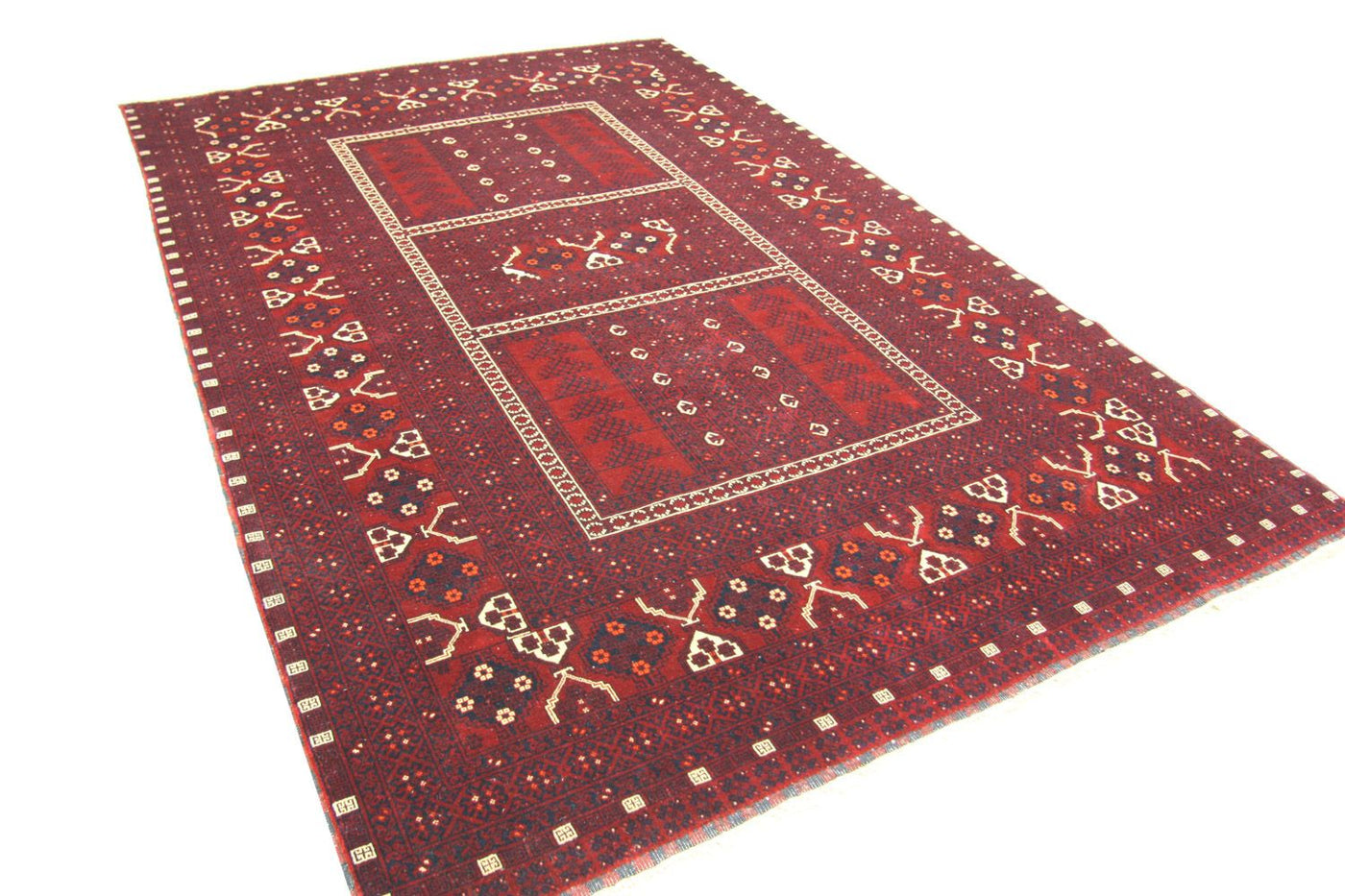 Afghansk tæppe 246x163cm - Orientalsk tæppe