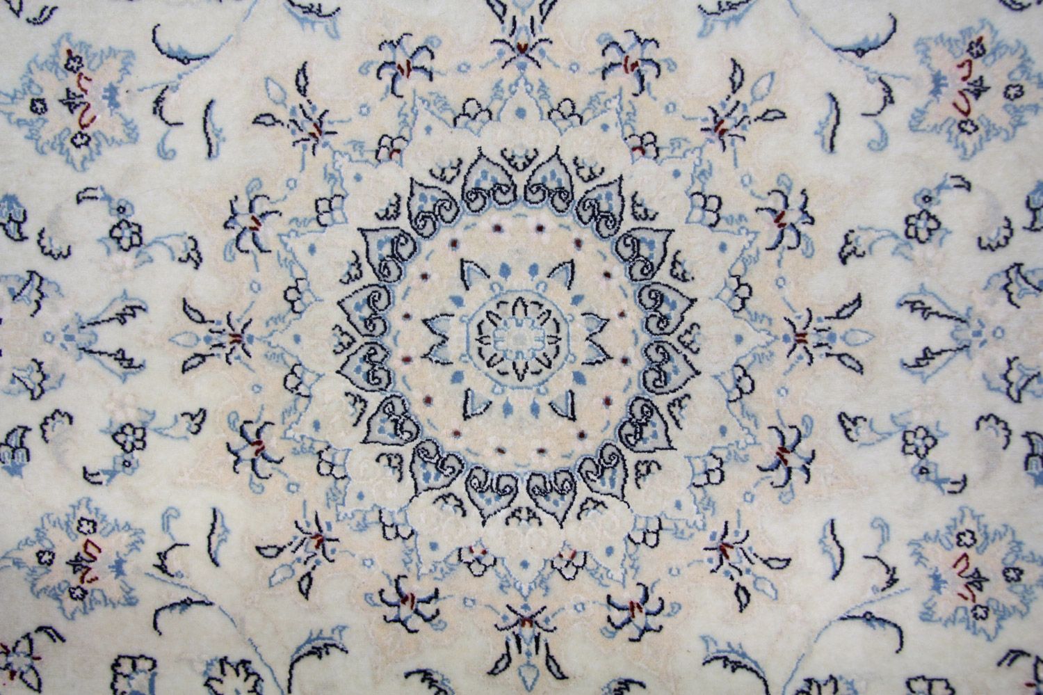 Persisk tæppe - Nain - Royal - 293 x 200 cm - blå